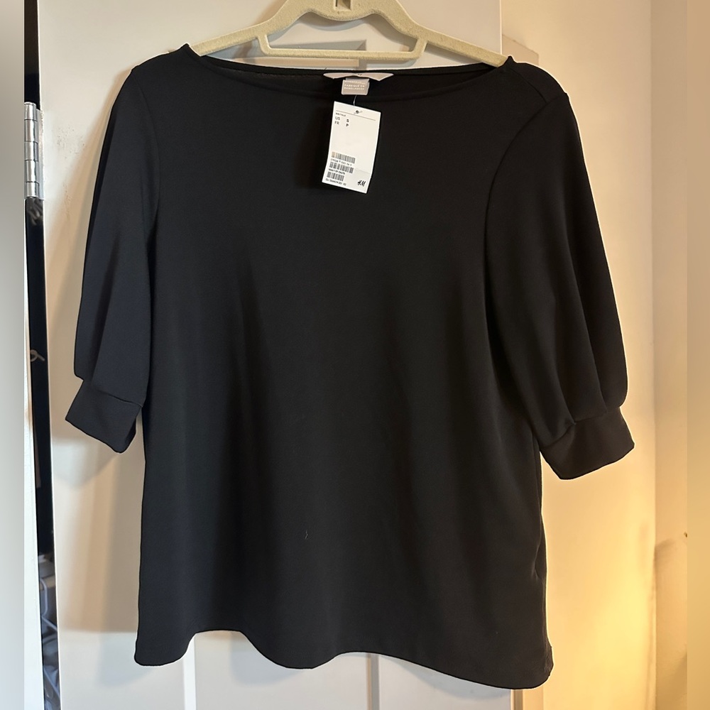 H&M Black Women's Blouse NWT
